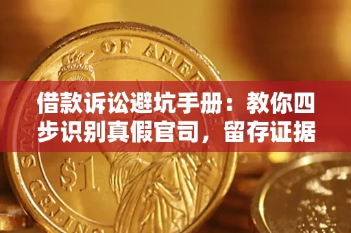 济南借款诉讼避坑手册：教你四步识别真假官司，留存证据不踩雷