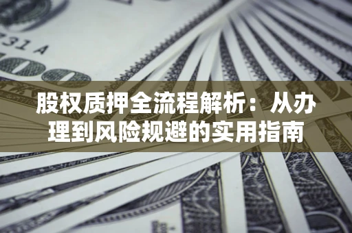 济南股权质押全流程解析：从办理到风险规避的实用指南