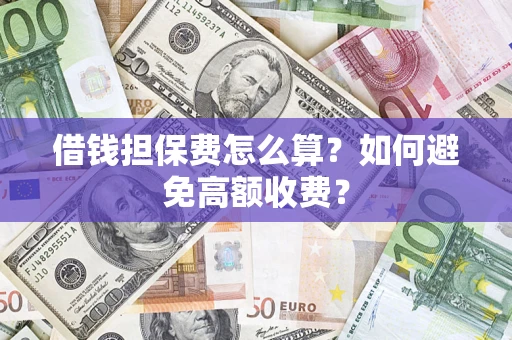 济南借钱担保费怎么算？如何避免高额收费？